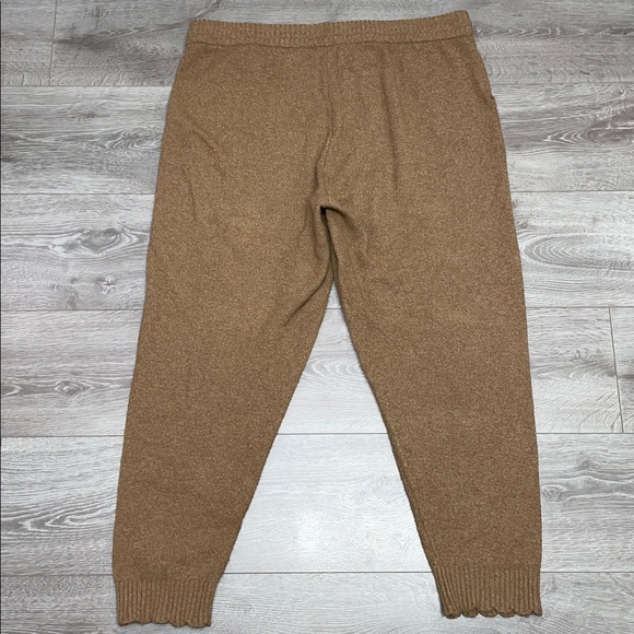 LC Lauren Conrad Sweater Knit Jogger Pant Mocha  Elastic Waistband XXL - Picture 12 of 14